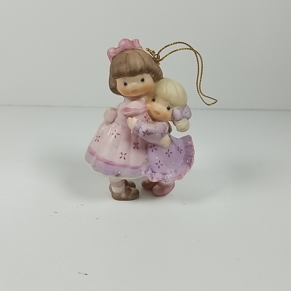 Vintage Enesco 1995 Best Friends Sisters Are Forever Friends Figurine